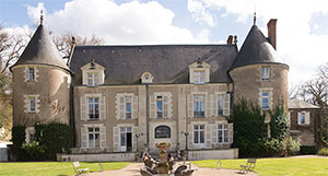 Terrasse des Château de Pray